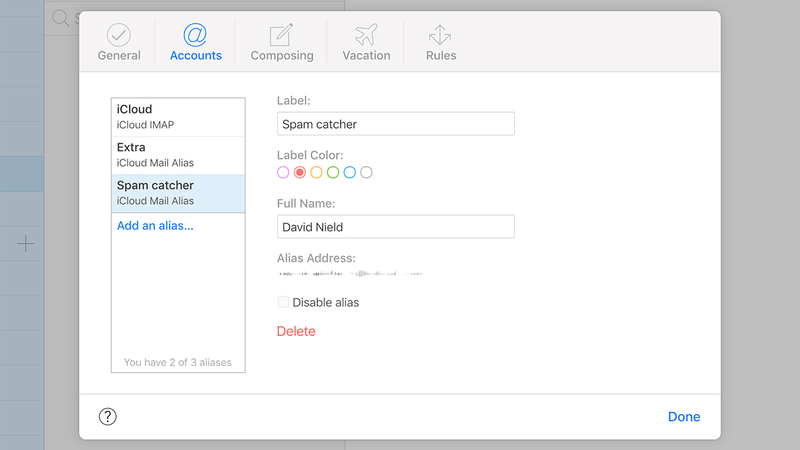 Email aliases can save you a lot of unwanted messages.